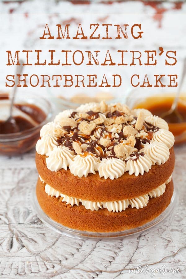 Millionaire's Shortbread Cake Littlesugarsnaps