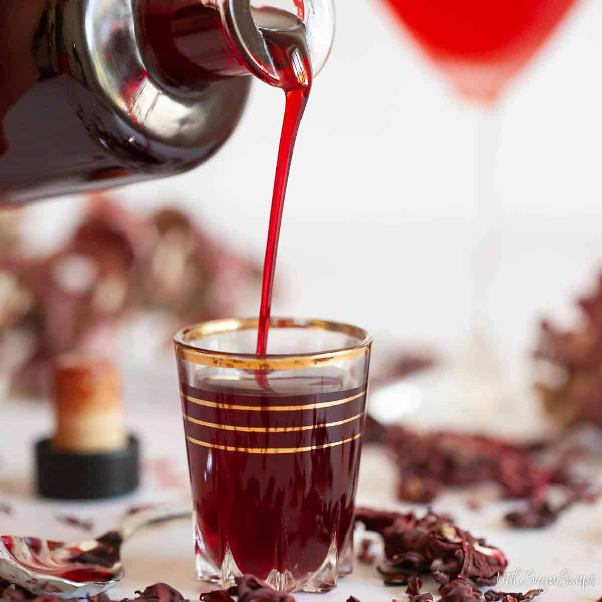 Hibiscus Syrup